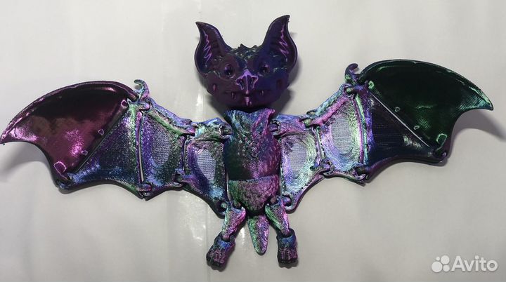 Летучая мышь 3 д печать подарок