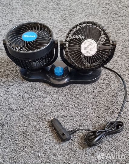Вентилятор автомобильный двойной