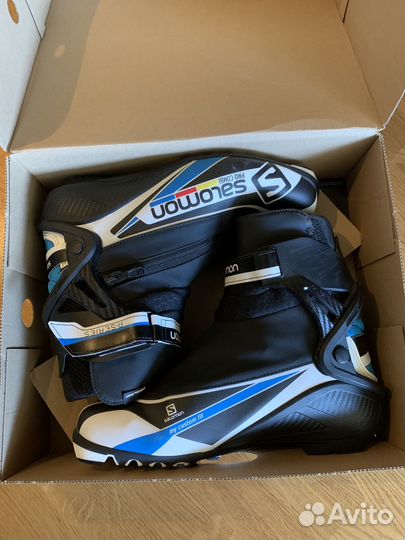 Лыжные ботинки salomon pro combi prolink размер 44