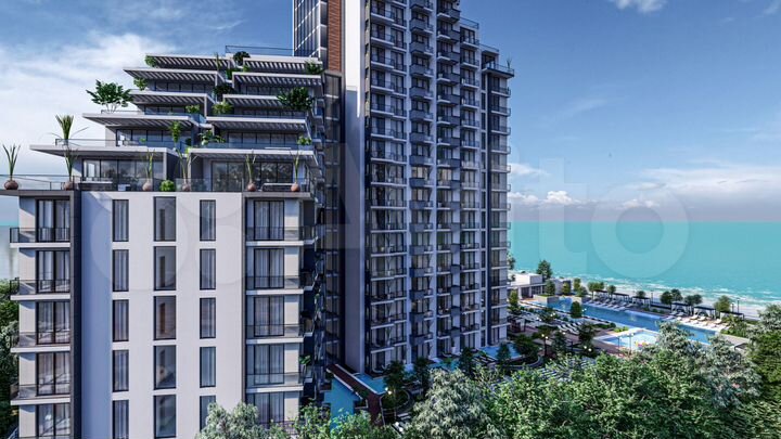 Квартира-студия, 50 м² (Кипр)