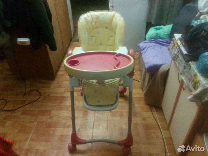 Стульчик для кормления happy baby