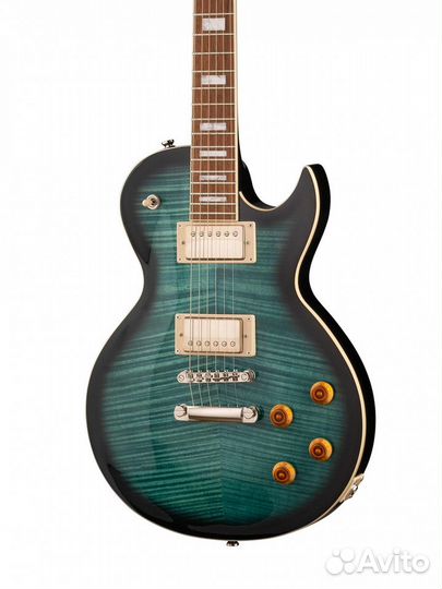 Электрогитара, темно-синяя Cort CR250 DBB