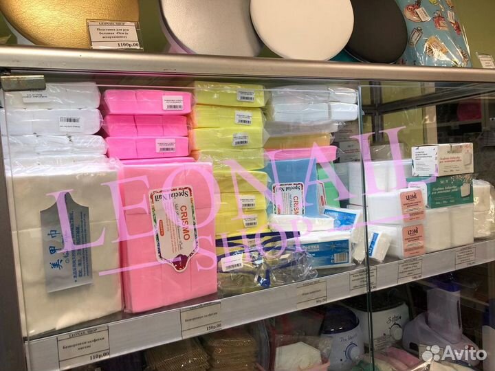 Безворсовые салфетки для маникюра