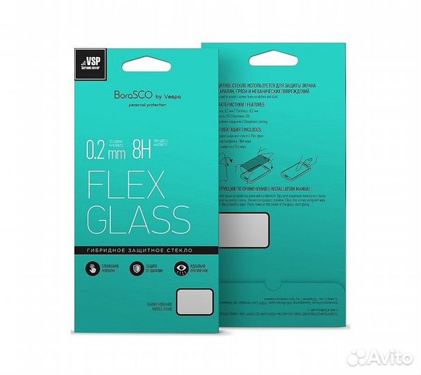 Защитное стекло для Xiaomi Mi Pad 4, Flex Glass VS