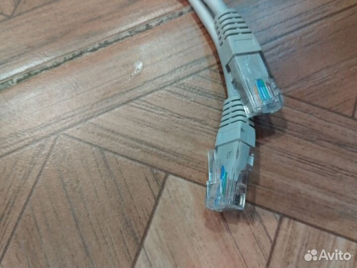 Кабель для компьютера RJ45 4м, 90см