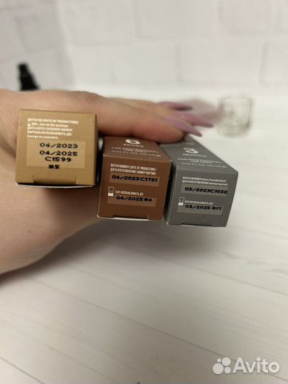 Краска для бровей bronsun набор