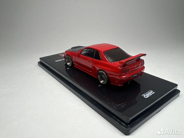 Nissan Skyline GT-R R34 inno 64 1:64