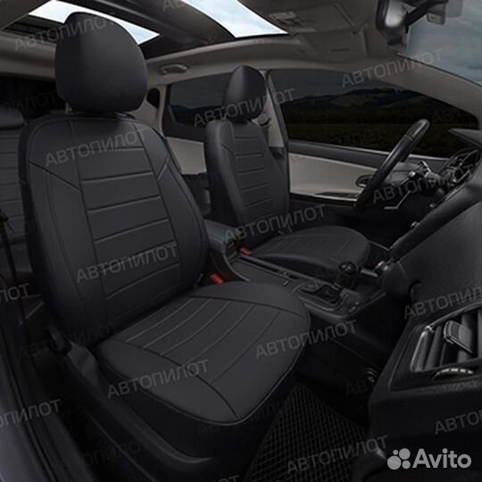 Авточехол экокожа-классика Toyota Prius 2003-2009
