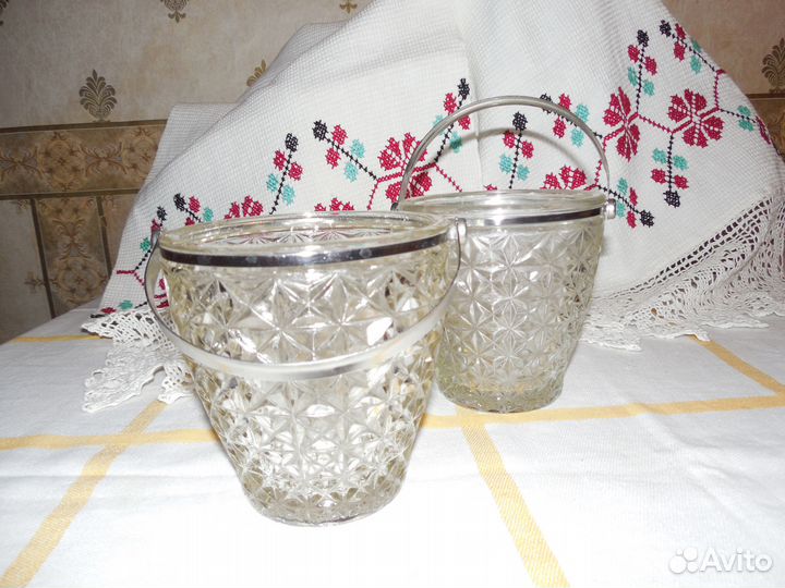 Винтажный хрусталь для сервировки. СССР