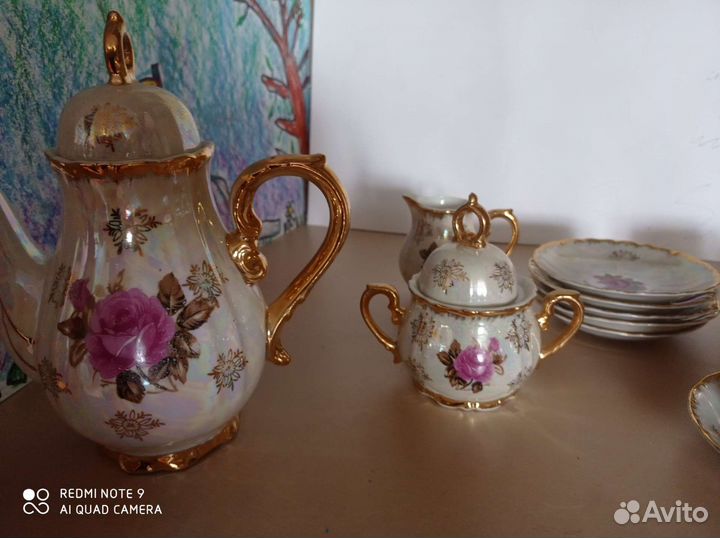 Кофейный сервиз Антикварный оригинал