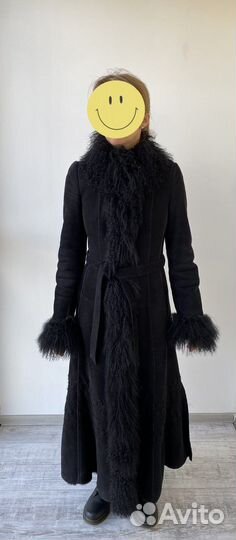 Натуральная дубленка почти новая