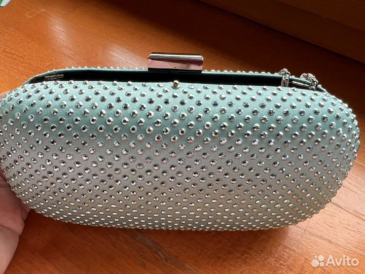 Сумка женская клатч на съемной цепочке