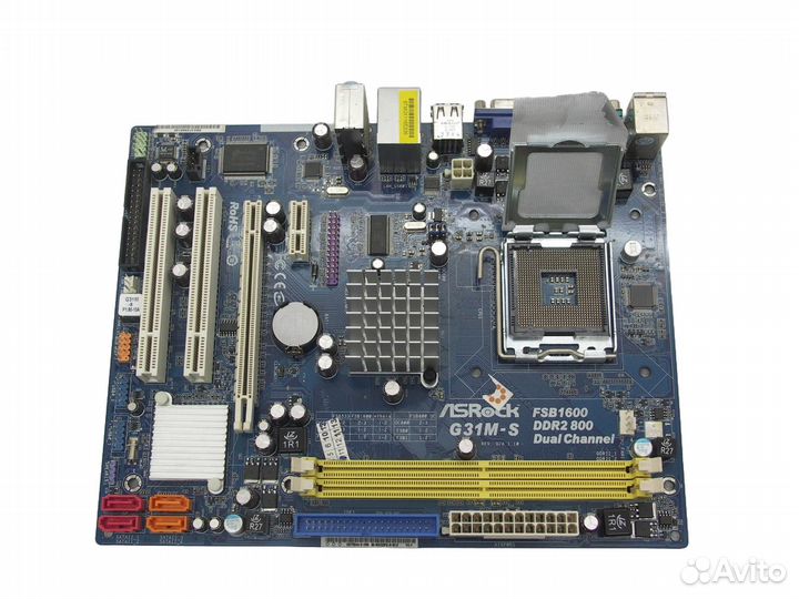 Материнская плата S-775 ASrock G31M-S REV.G/A 1.01