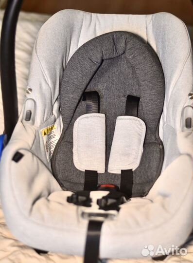 Детское автокресло Roan kite silver black