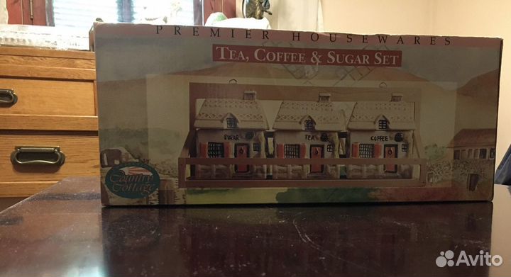 Емкости для чая, кофе и сахара