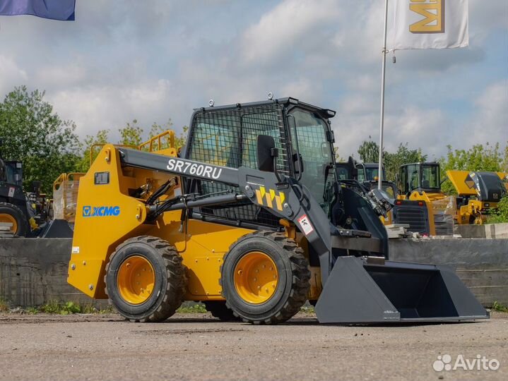 Мини-погрузчик XCMG SR760RU, 2023