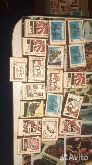 Спички коробки СССР