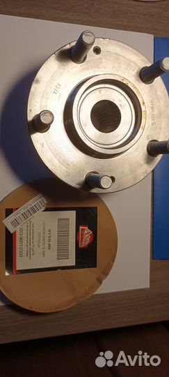 Ступица передняя asva hywh-008