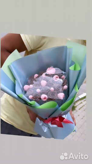 Шоколадные цветы