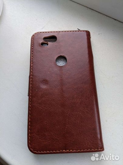 Защитные стекла и чехол-книжка для Google Pixel 2