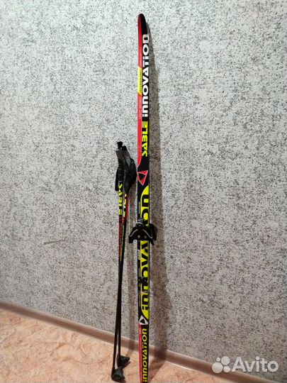 Лыжи беговые с ботинками