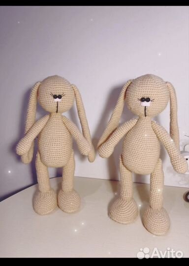 Кукла Тильда заяц ручной работы