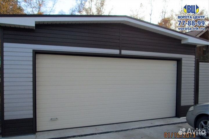 Секционные гаражные ворота