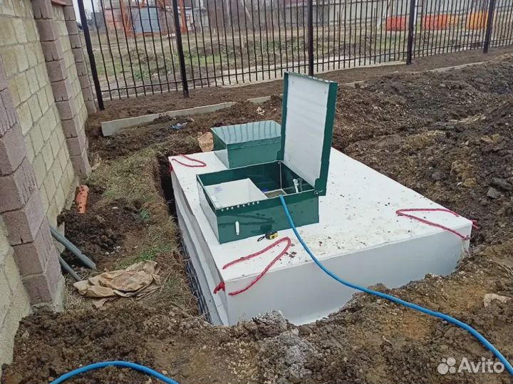 Септик Аквалос 5 Горизонтальный пр - Монтаж за 1 день