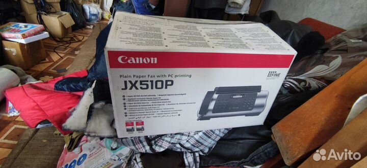 Факс новый canon