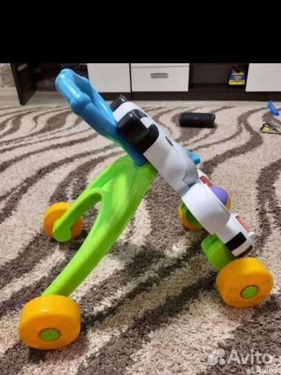 Ходунки каталка fisher price музыкальные
