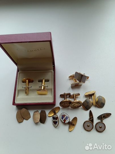 Мужские аксессуары запонки зажим Англия