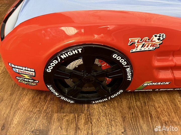 Детская кровать с матрасом бу