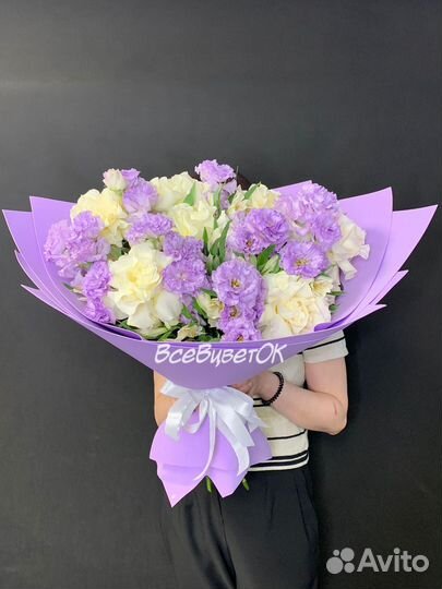 Букет из французских роз сборный