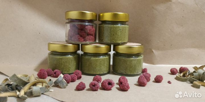 Кора осины в порошке