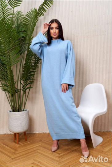 Мусульманское теплое платье