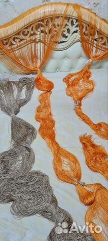 Шторы нити новые