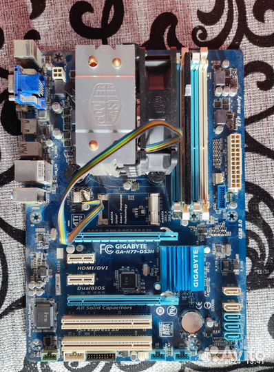 Материнская плата 1155