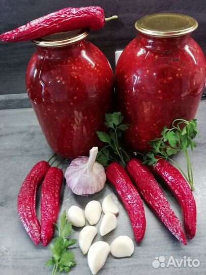 Продажа домашней аджики