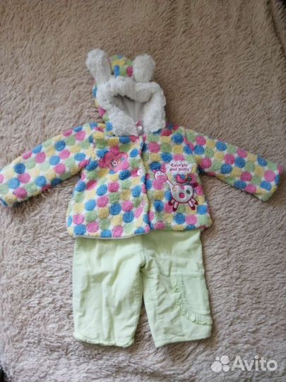 Костюм утепленный для девочки