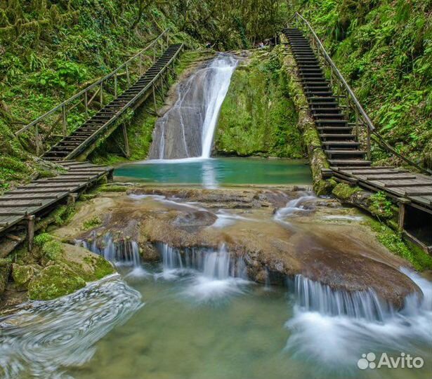 33 водопада с застольем(В гости к Адыгам)