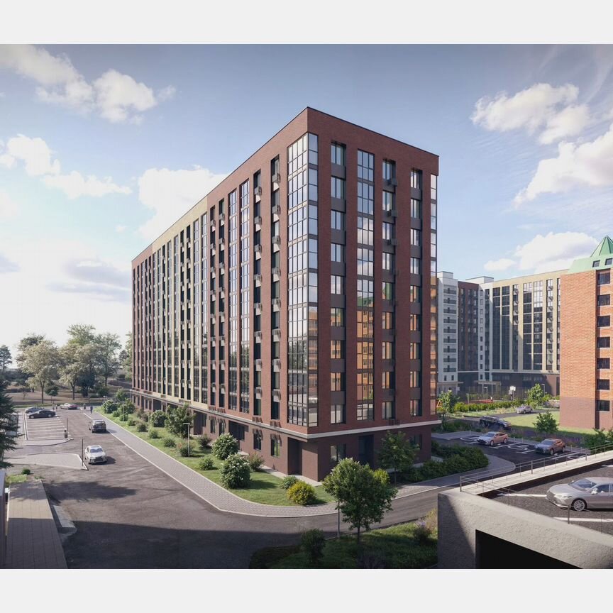 1-к. квартира, 37,6 м², 6/10 эт.