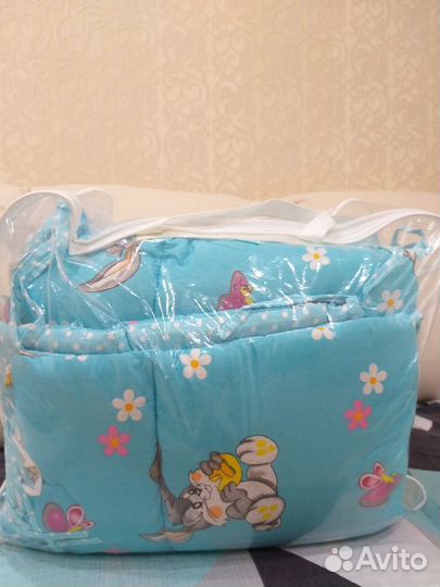 Постельное белье и бортики