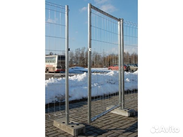Временное строительное ограждение