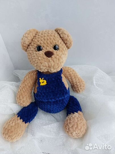 Медвежонок вязаный ручная работа