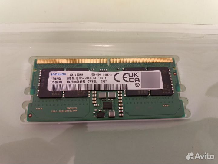 Оперативная память DDR5 16Gb 5600 sodimm