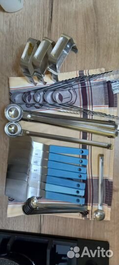 Кухонная утварь СССР: щипцы, половники