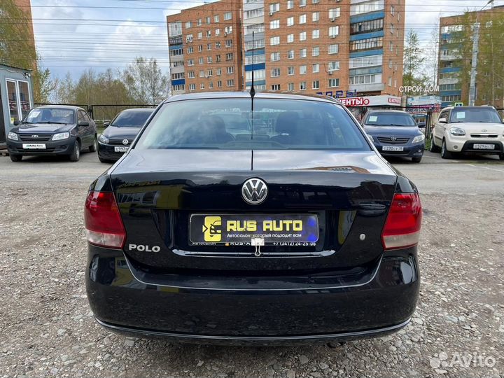 Volkswagen Polo 1.6 AT, 2011, 169 000 км