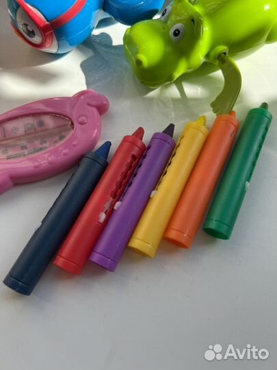 Бронь Игрушки для купания в ванной пакетом