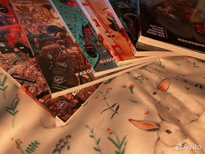 Комиксы marvel комплектом из 8 штук