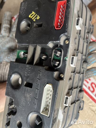 Щиток приборов 2112